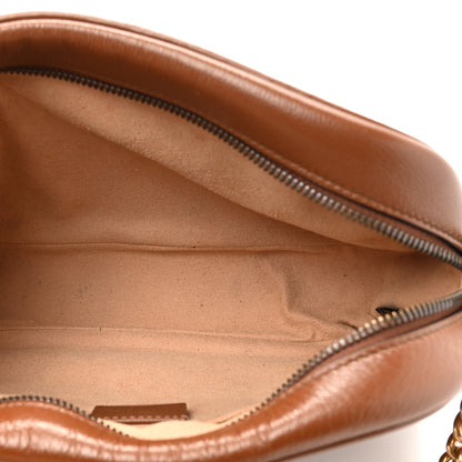 Gucci Glazed Calfskin Matelasse Diagonal Small GG Marmont Chain Shoulder Bag Cuir 5 of 13