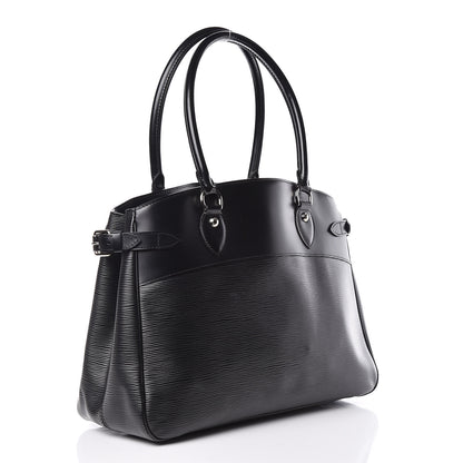 Louis Vuitton Epi Passy GM Black 3 of 13