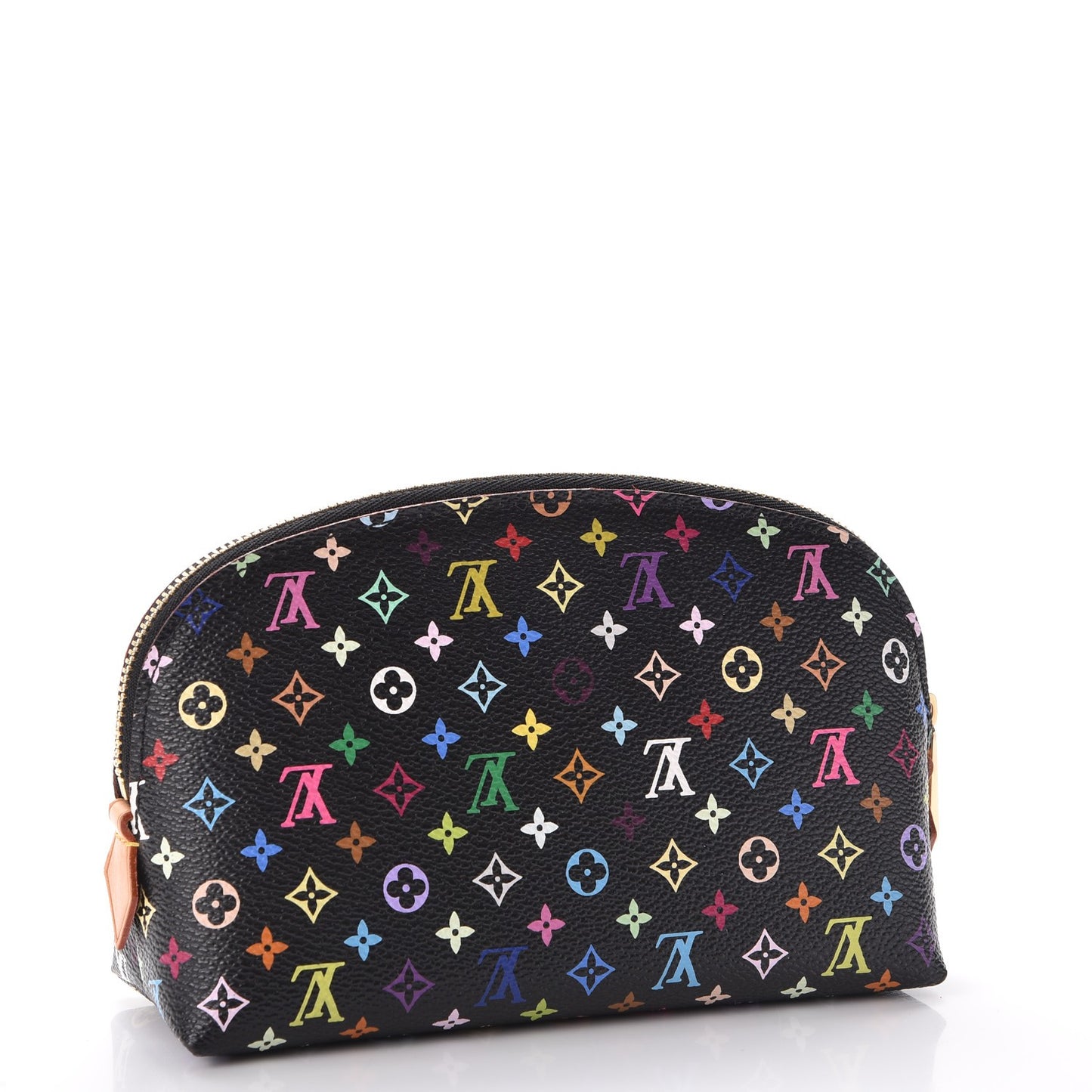 Monogram Multicolor Cosmetic Pouch Black Grenade