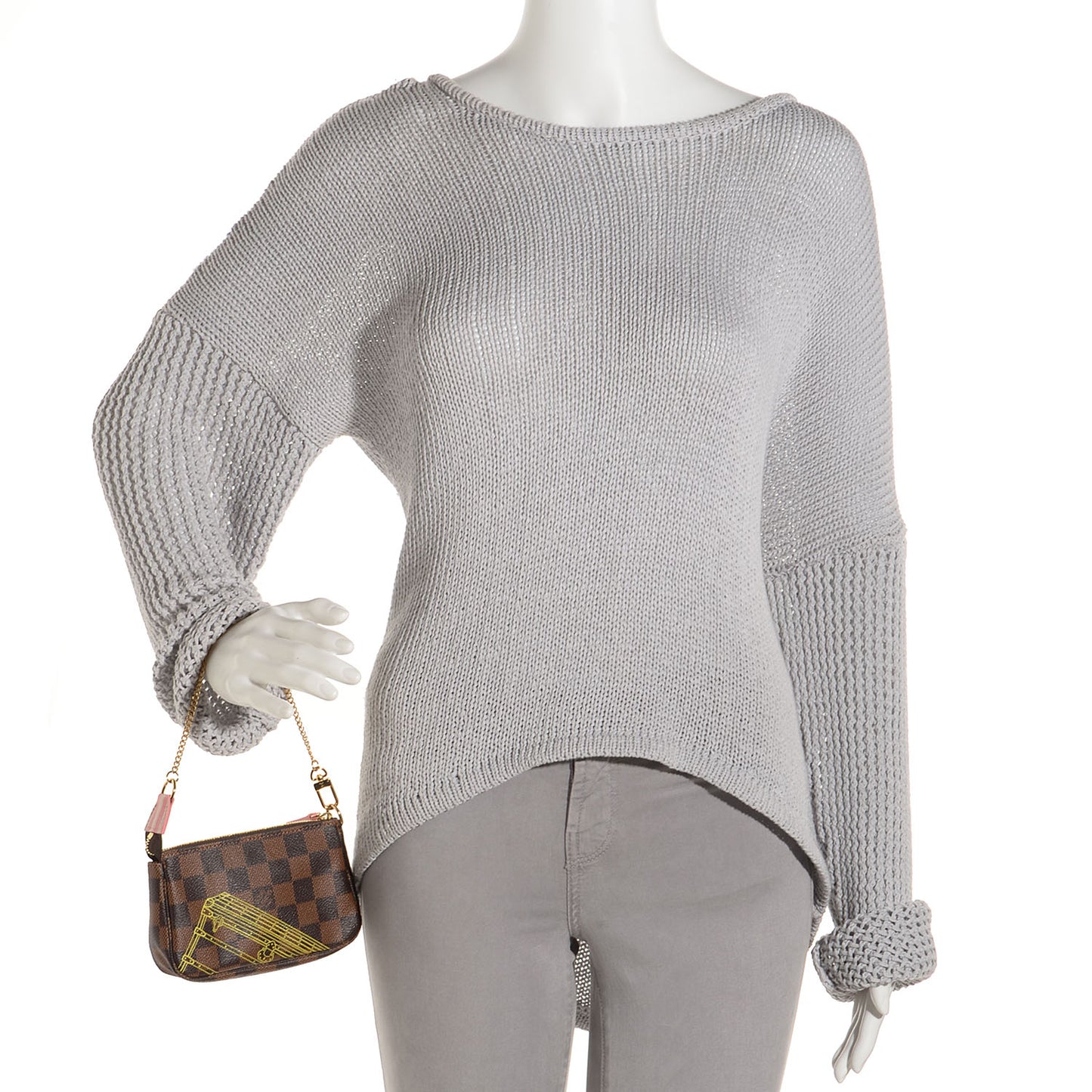 Damier Ebene 2014 Christmas Animation Mini Pochette Accessories