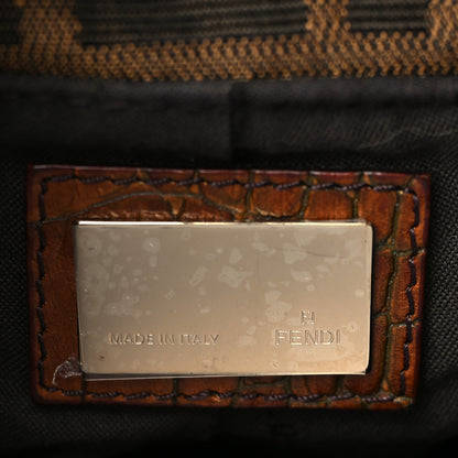 Fendi Zucca Mini Chef Hobo Tobacco 6 of 10