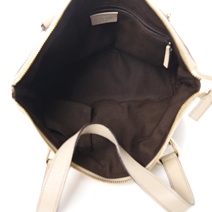 Gucci Monogram Small Abbey Tote Off White 4 of 11