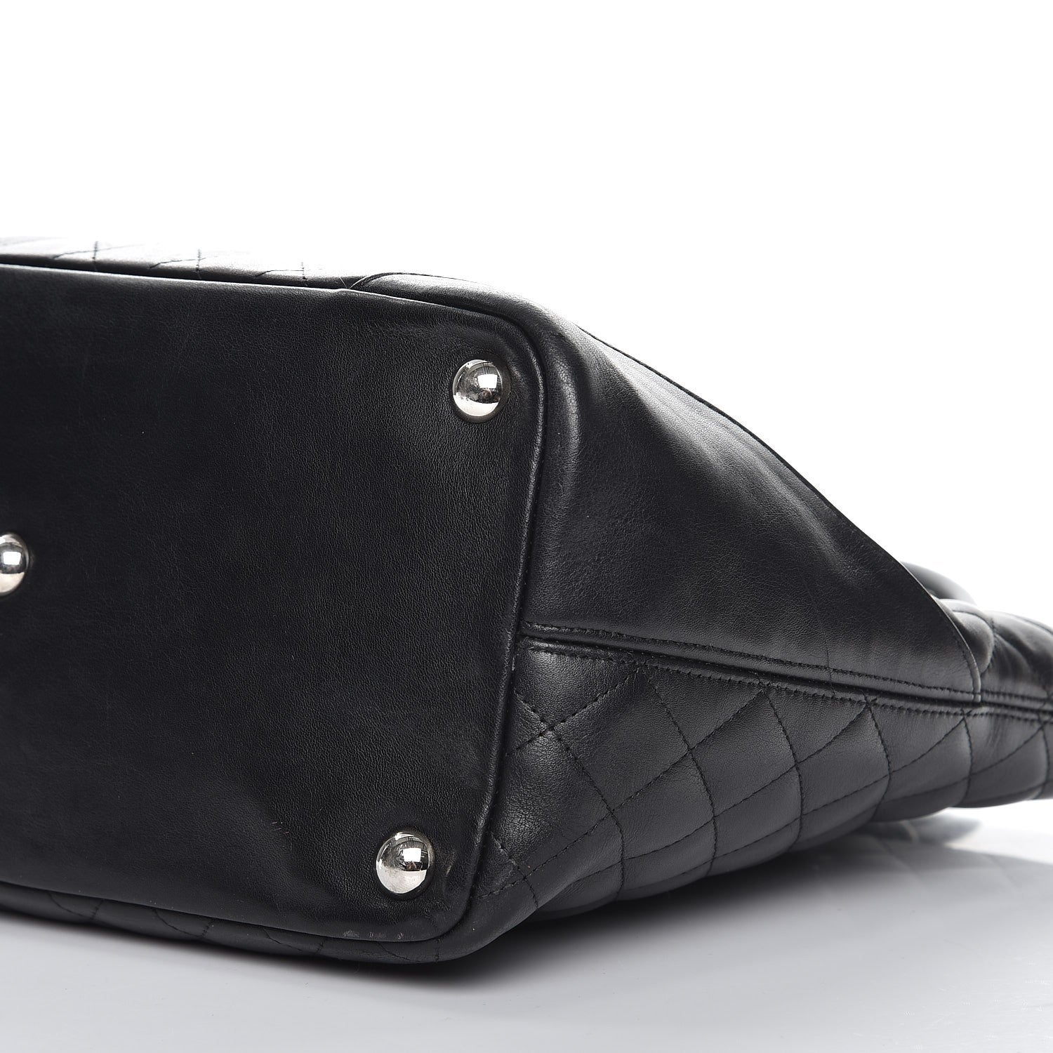 Chanel Calfskin Quilted Large Cambon Tote Black 11 of 14