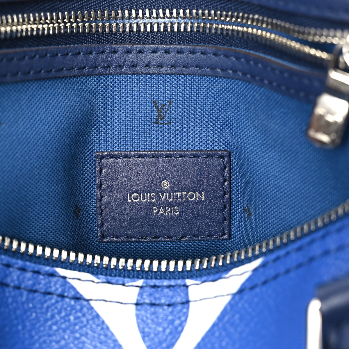 Louis Vuitton Monogram Escale Speedy Bandouliere 30 Blue 5 of 10
