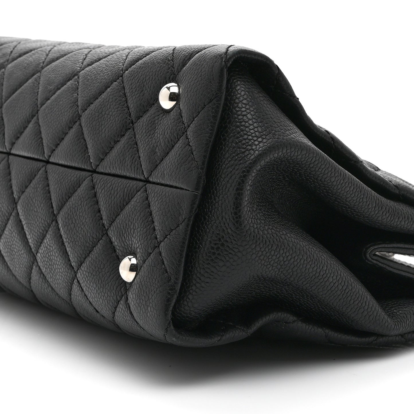 Caviar Quilted CC Timeless Soft Tote Black