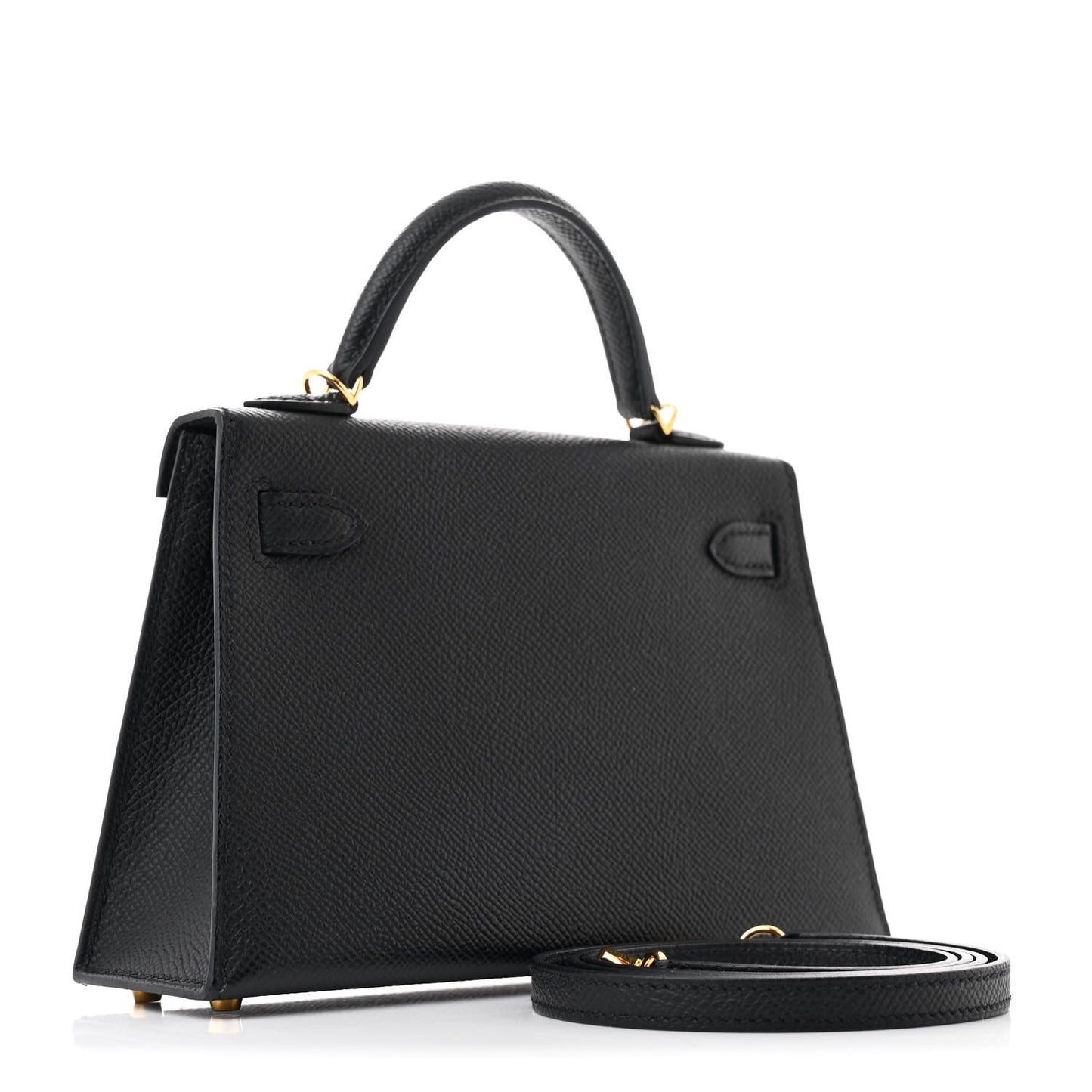 Epsom Mini Kelly Sellier 20 Black