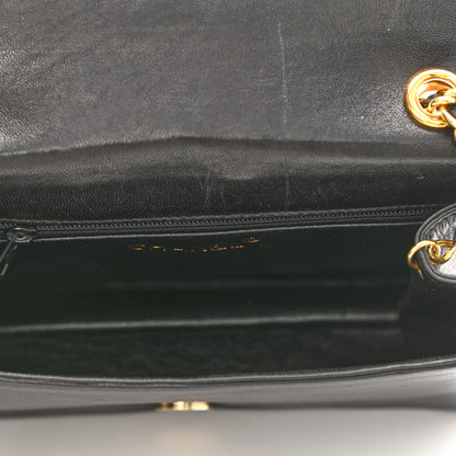 Chanel Lambskin Quilted CC Small Single Flap Black 5 of 11