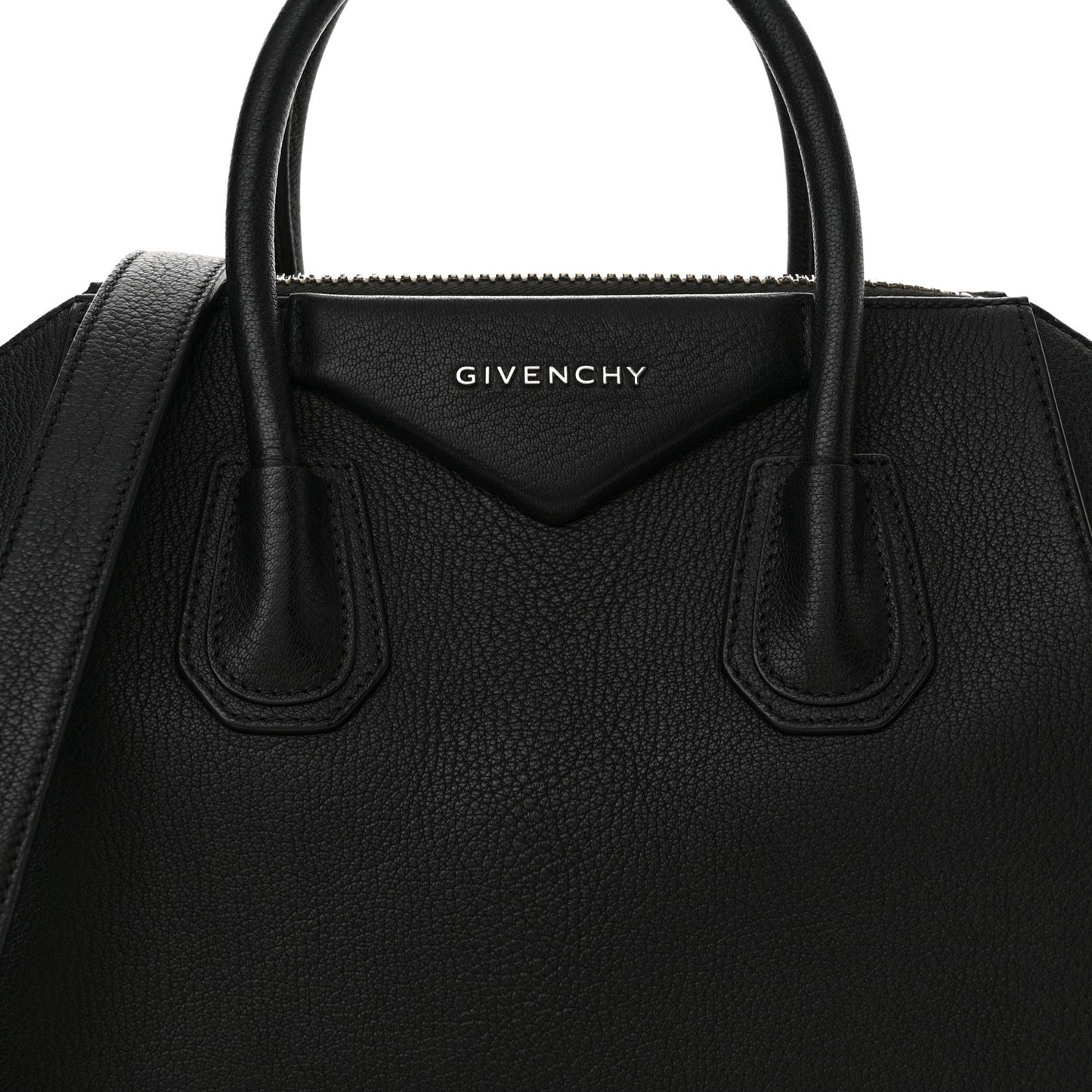 Sugar Goatskin Small Antigona Black