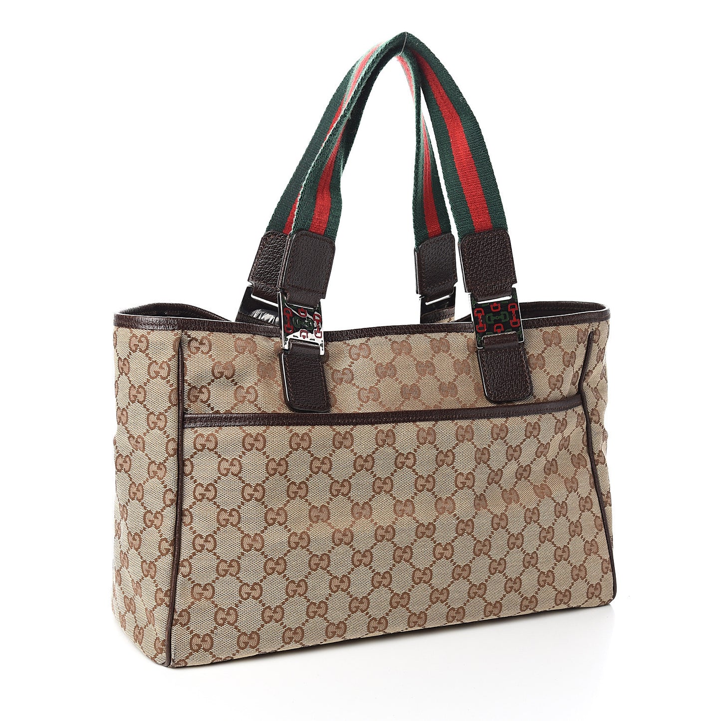 GG Monogram Pop Tote Brown