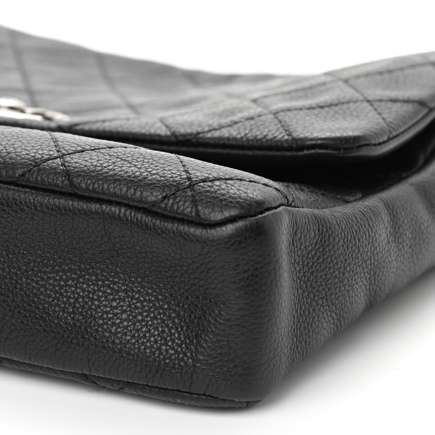 Chanel Calfskin Quilted Couture Messenger Black 14 of 14