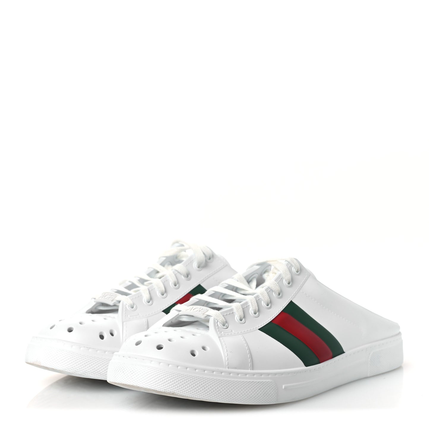 Rubber Ace Sabot Mules 42 Great White