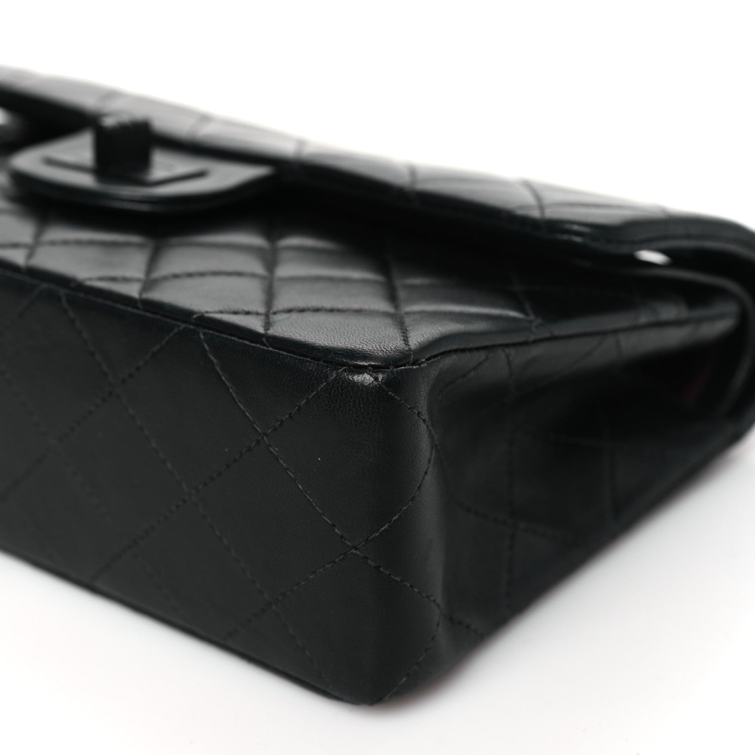 Chanel Lambskin Quilted 2.55 Reissue 225 Flap So Black 10 of 10