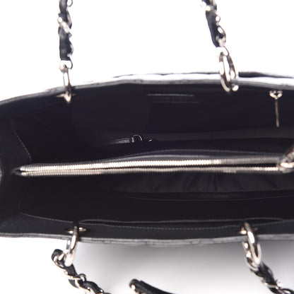 Chanel Caviar Quilted Grand Shopping Tote GST Black 4 of 12