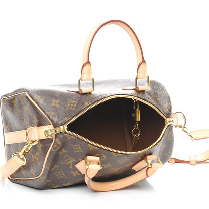 Louis Vuitton Monogram Speedy Bandouliere 25 6 of 10