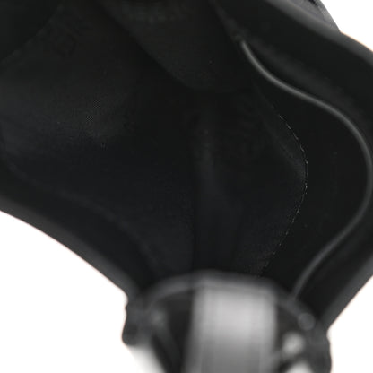 Alexander McQueen Calfskin Nylon Mini Skull Crossbody Bag Black 5 of 9