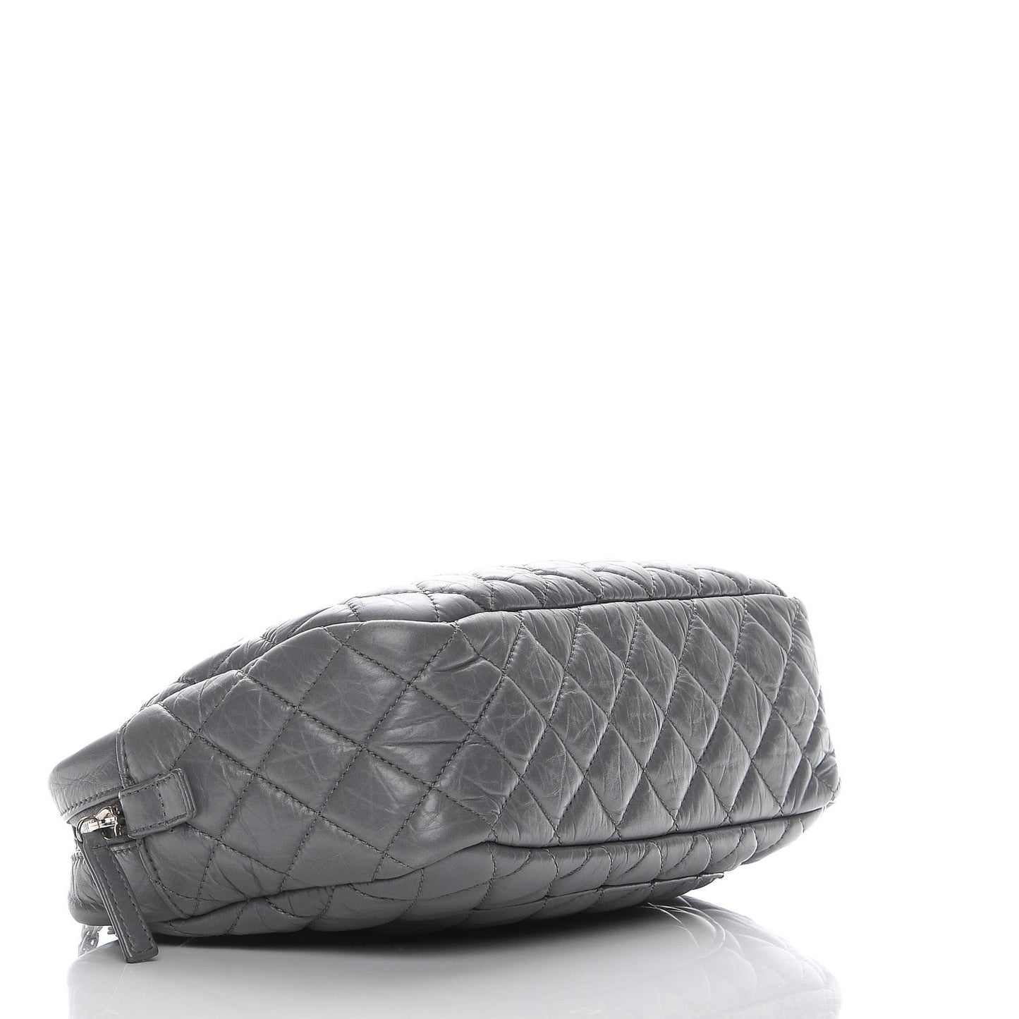 Aged Calfskin Medium Reissue Camera Case Grey