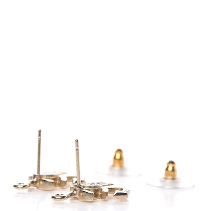 Chanel Metal Anchor CC Earrings Gold 3 of 5
