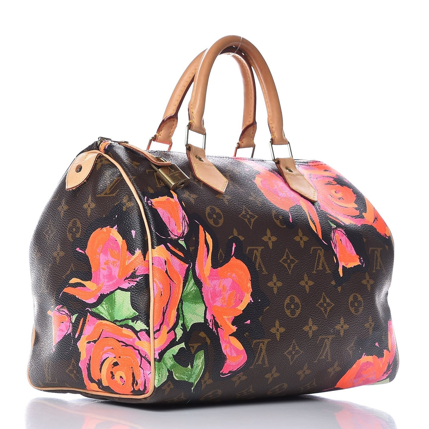 Monogram Roses Speedy 30