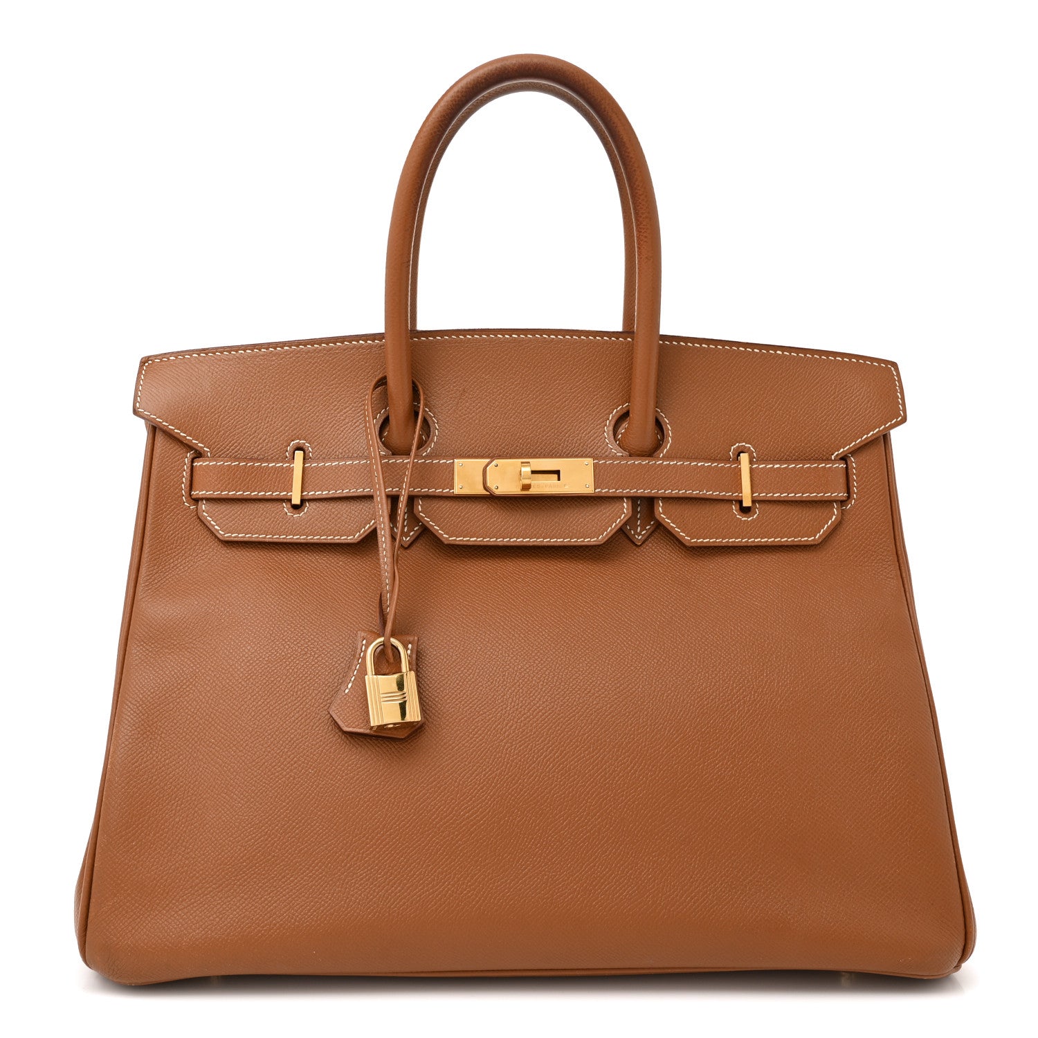 Hermes Courchevel Birkin 35 Gold 1 of 13