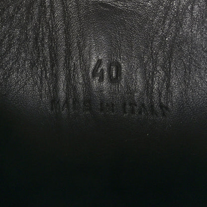 Bottega Veneta Calfskin The Tire Chelsea Boots 40 Black Transparent 7 of 7