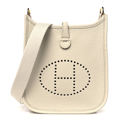 Hermes Taurillon Clemence Evelyne TPM Mushroom 1 of 11