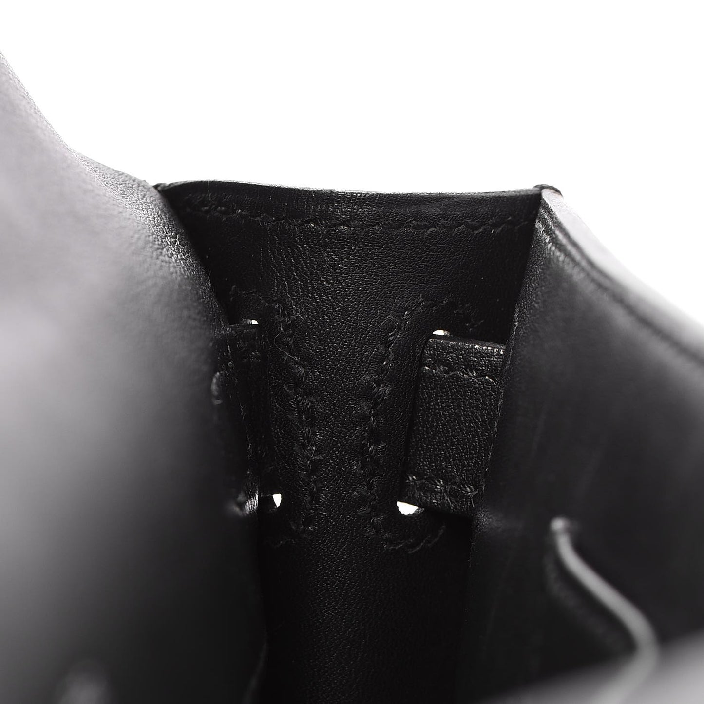 Swift Kelly Cut Clutch Pochette Black