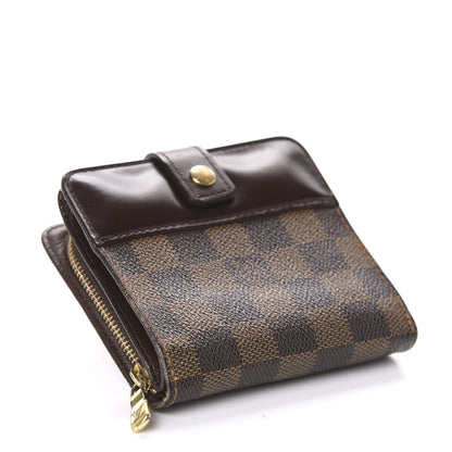 Louis Vuitton Damier Ebene Zippe Zipped Compact Wallet 4 of 7
