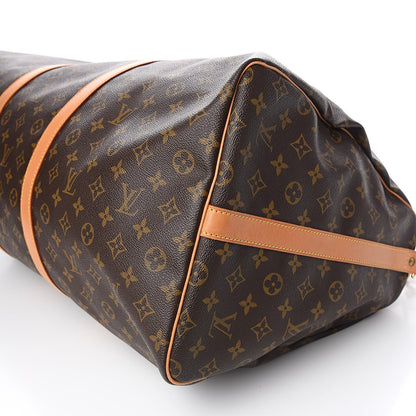 Louis Vuitton Monogram Keepall Bandouliere 60 9 of 11