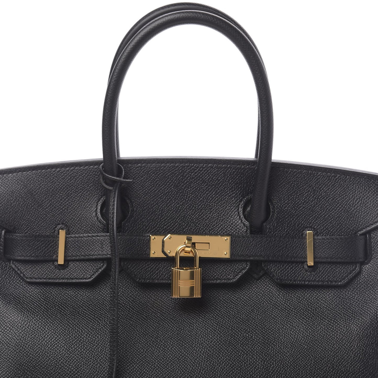 Epsom Birkin 30 Black
