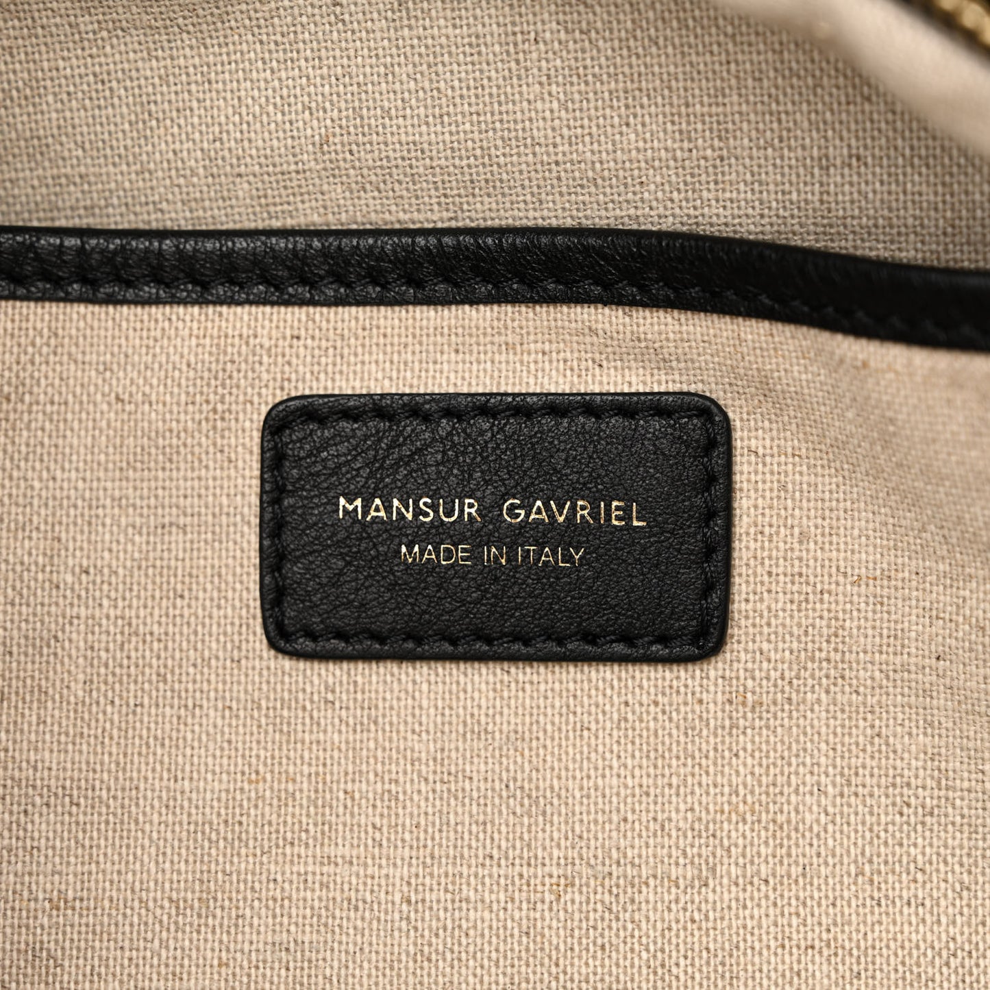 Calfskin Tulipano Bag Black