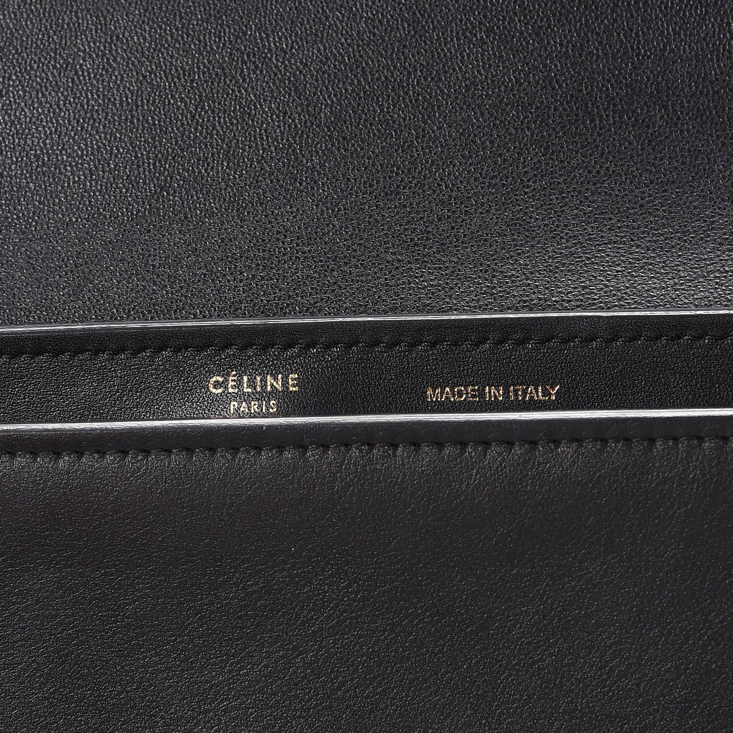 Celine Smooth Calfskin Suede Small Tri-Color Trapeze Indigo 7 of 13