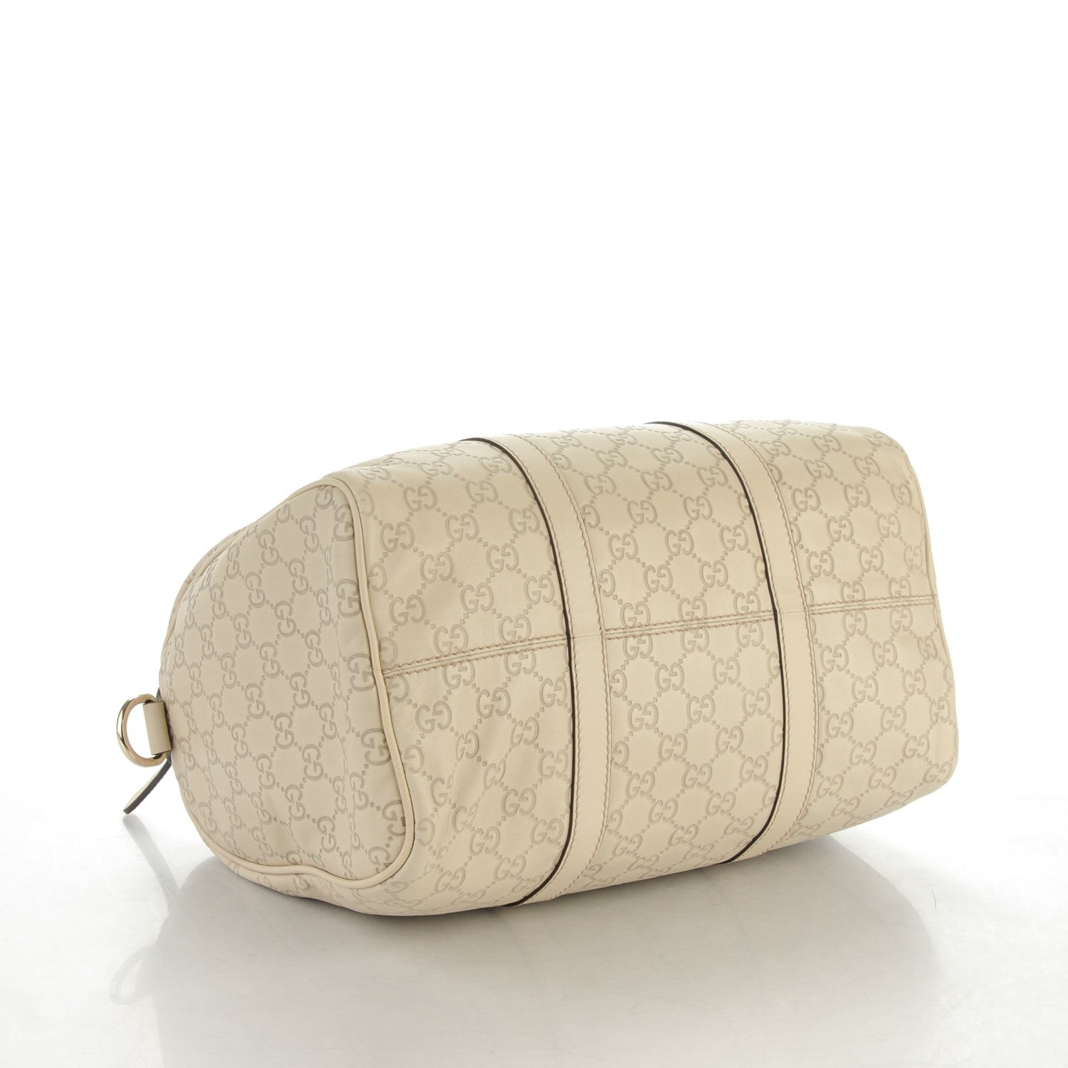 Gucci Guccissima Medium Joy Boston Off White 4 of 7