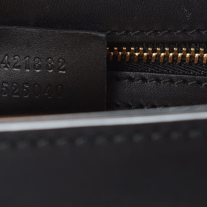 Gucci Calfskin Small Sylvie Shoulder Bag Black 7 of 14
