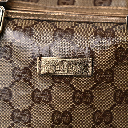 Gucci Crystal Monogram Medium Joy Boston Bronze 22 of 25