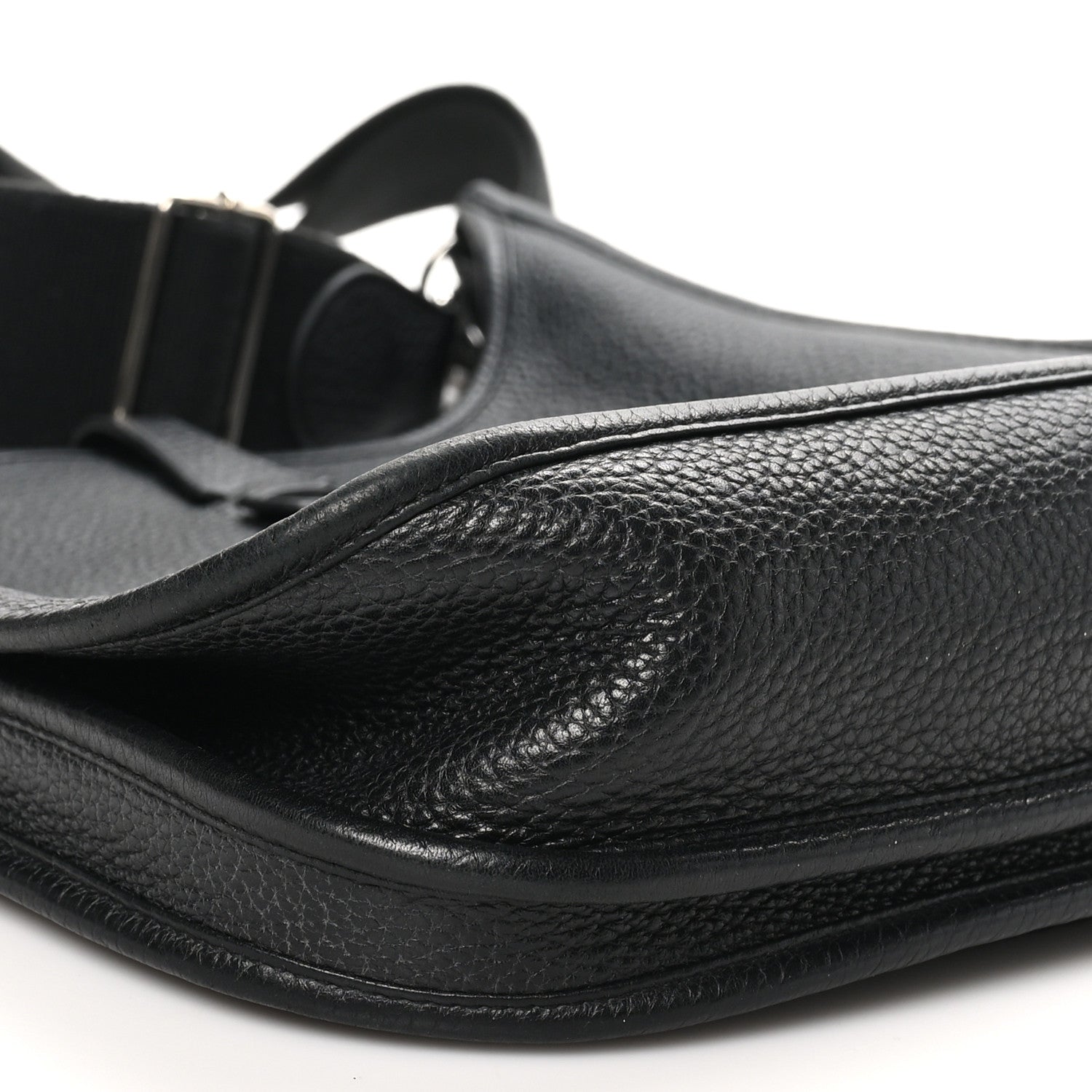 Hermes Taurillon Clemence Evelyne III PM Black 8 of 10