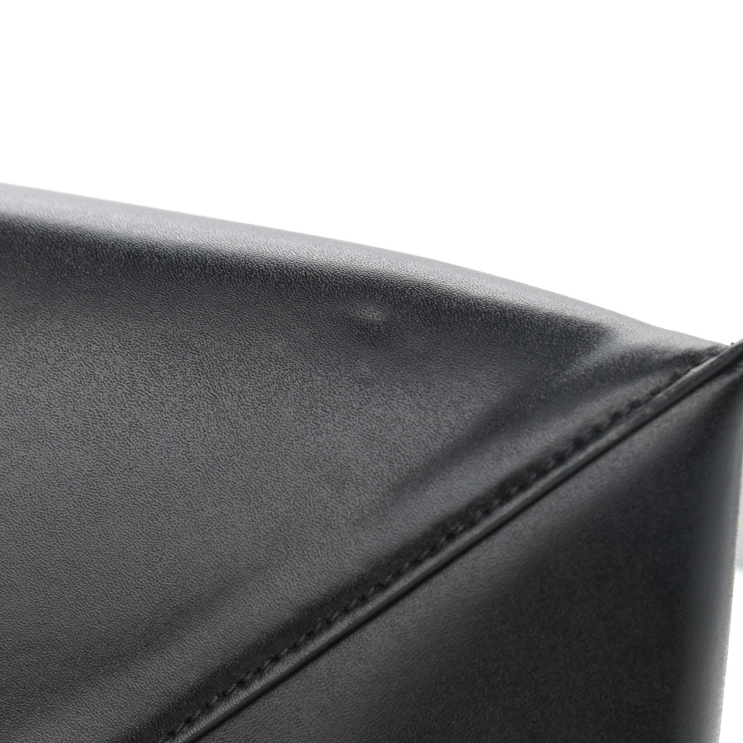 Givenchy Calfskin Logo Debossed Medium Shopper Tote Black 9 of 10
