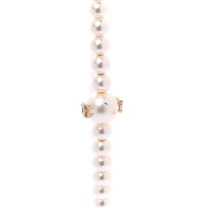 Chanel Pearl CC Headband Ivory 4 of 5