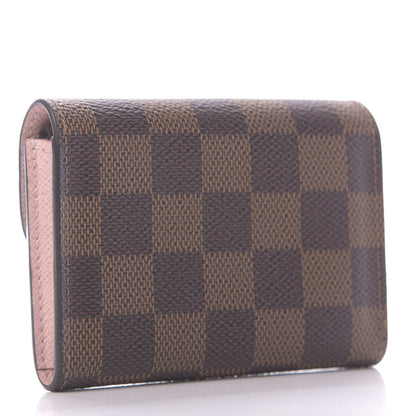 Louis Vuitton Damier Rosalie Coin Purse Rose Ballerine 3 of 9