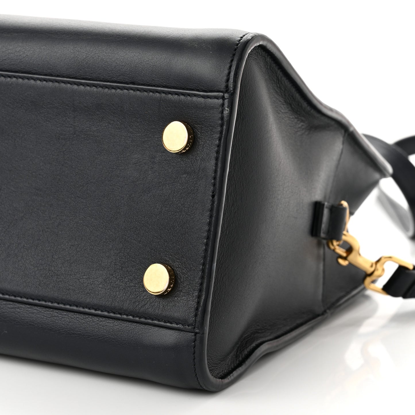 Smooth Calfskin Small Monogram Cabas Navy
