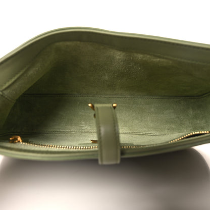 Saint Laurent Smooth Calfskin Le 5 A 7 Hobo Pistache 5 of 11