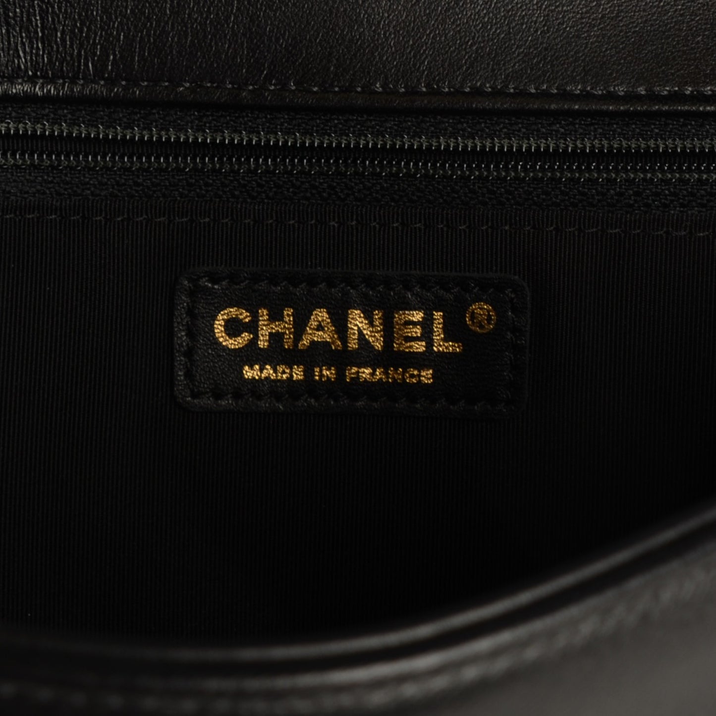 Lambskin Quilted New Medium Boy Flap Black