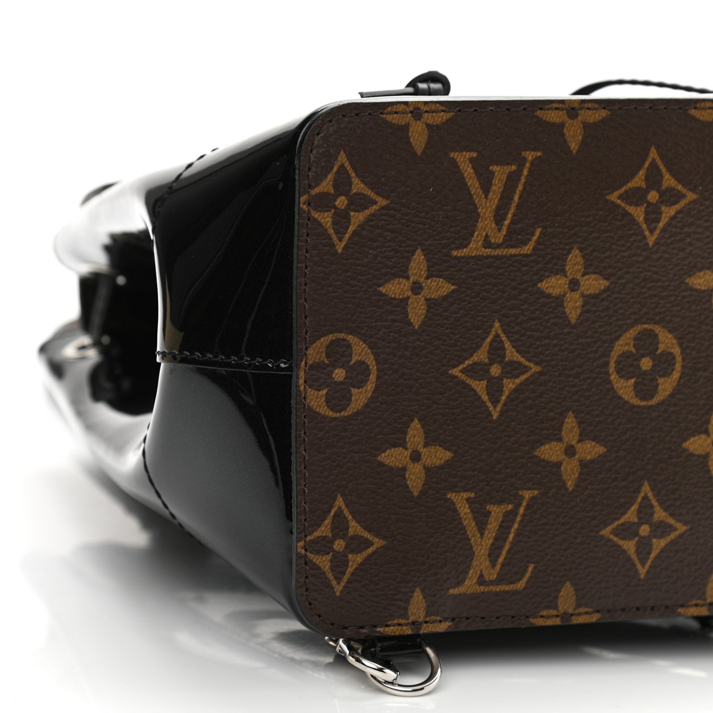 Patent Monogram Hot Springs Backpack Black