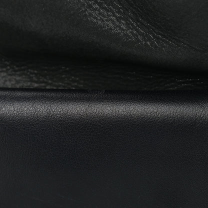 Chanel Iridescent Calfskin Jumbo In the Mix Double Flap Black 10 of 10