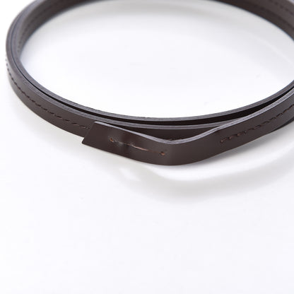 Louis Vuitton Calfskin 12mm Favorite Long Strap Brown 3 of 3