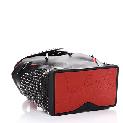 Christian Louboutin Calfskin Spiked Explorafunk Backpack Black 3 of 11