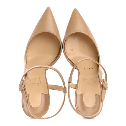 Christian Louboutin Kid Jenlove 100 Pumps 39 Blush 2 of 10