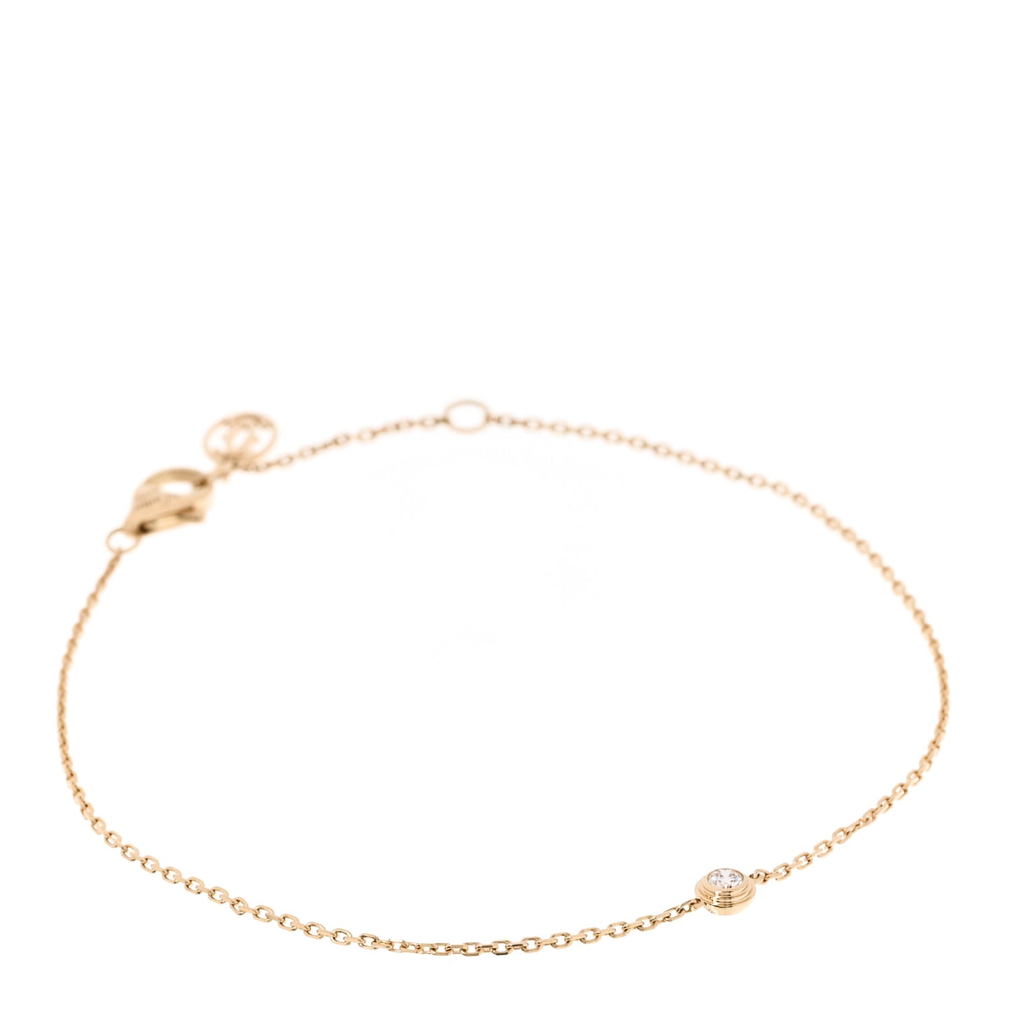 18K Yellow Gold Diamond XS D'Amour Bracelet