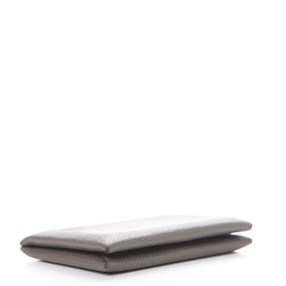 Hermes Epsom Calvi Card Case Etain 3 of 7