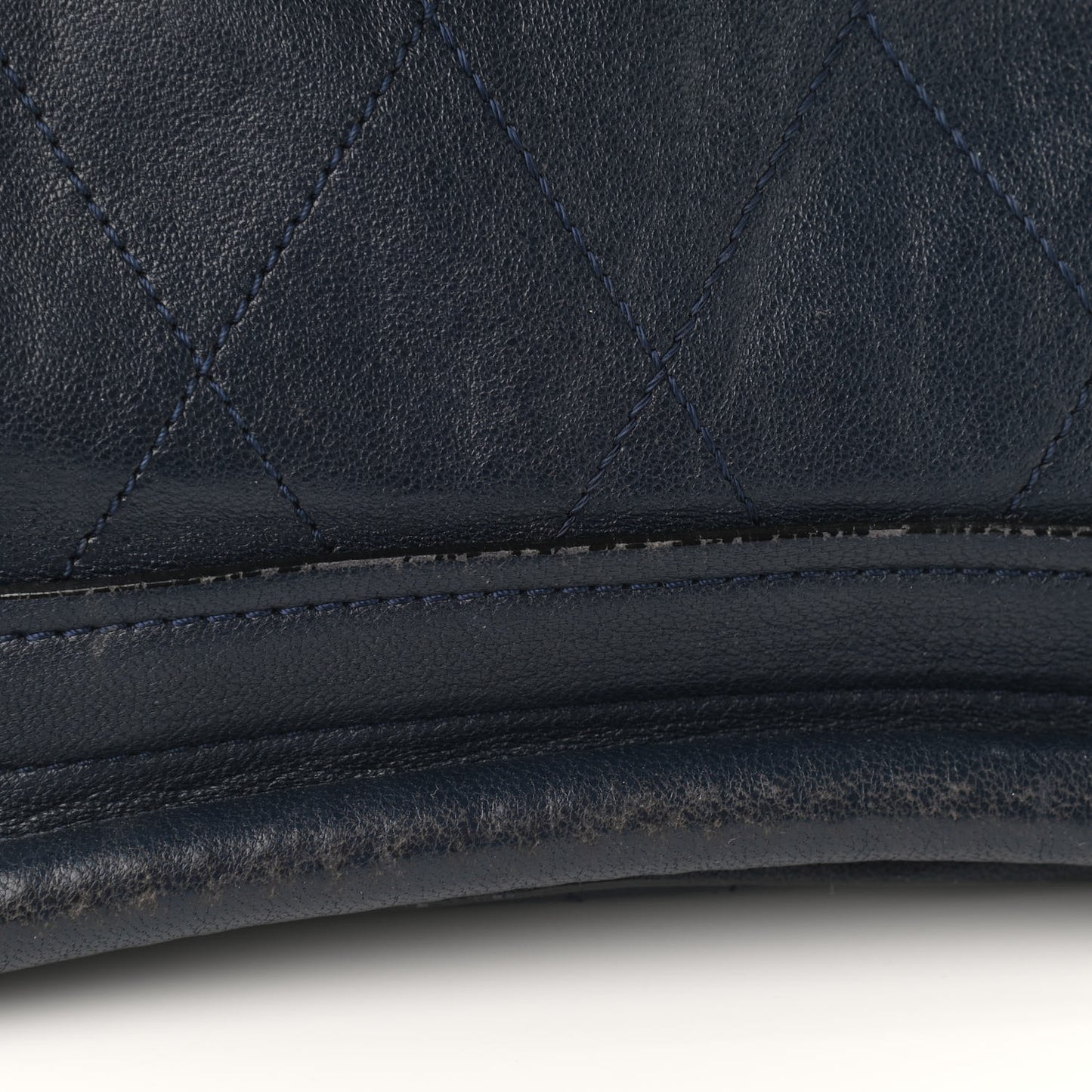 Sheepskin Quilted Medium Paraty Navy