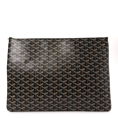 Goyard Goyardine Senat Pochette GM Black 1 of 11
